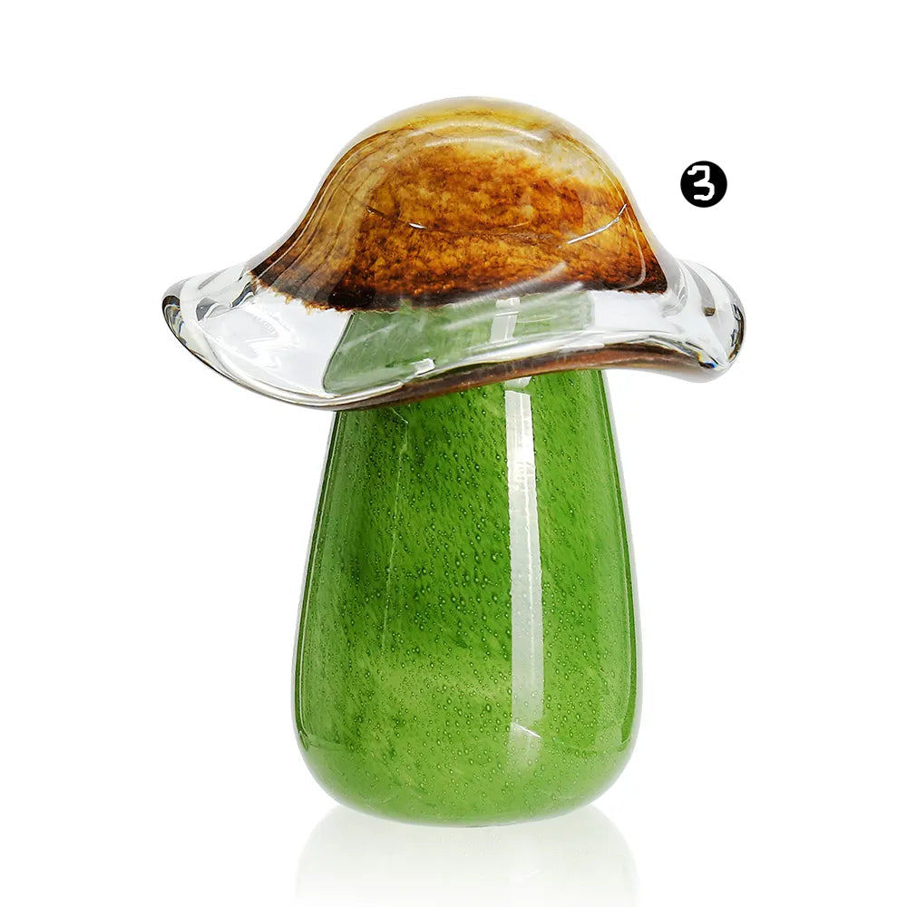Pre Order Glass Mushroom, 3 Style Options