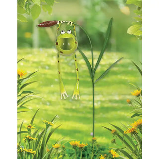 48" Froggy Solar Garden Stake