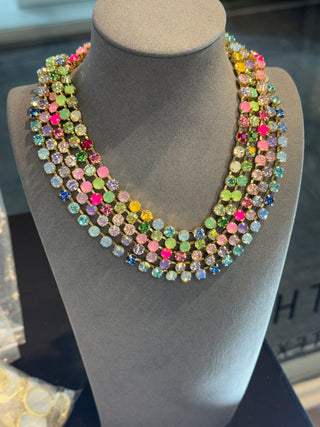 Pre order Dainty bling necklace 18”