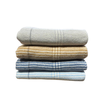 Pre Order Windowpane Plaid Throw