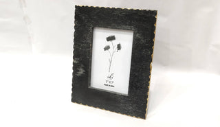 Midnight Black Marble Photo Frame