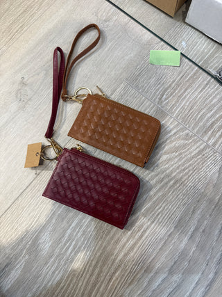 Pre order Slim woven wallet