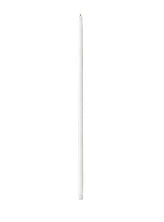 Real Flame LED Tall Taper Candle Nordic White, 2 Size Options