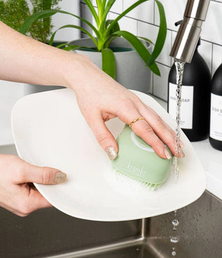Pre Order Silicone Dish Scrubber, 3 Color Options
