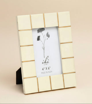 Bone Brass Photo Frame 4 X 6
