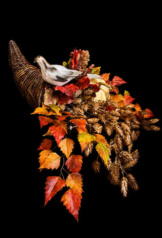 Cornucopia Pumpkin Centerpiece