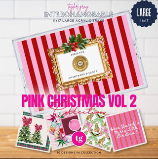 Pre Order 11"x17" Blank Acrylic Tray, 13 Insert Design Options