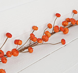 4ft Mixed mini pumpkins Garland
