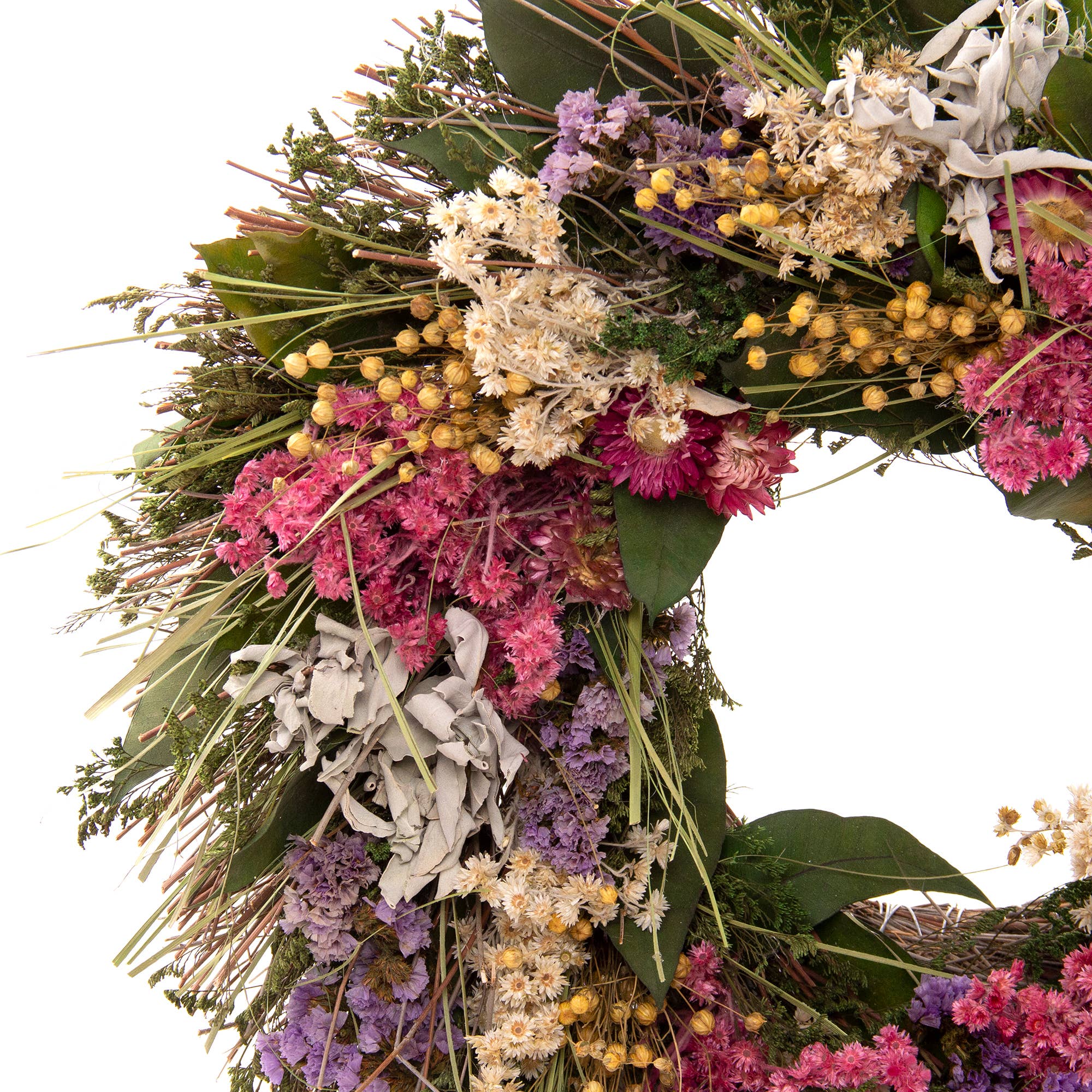 Floral Sage Wreath