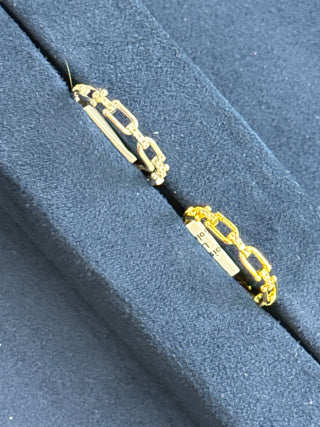 Pre order Horseshoe link eternity band