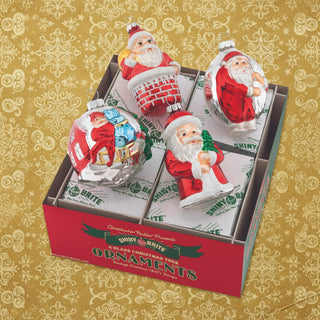 Pre Order Set of 4 Holiday Splendor Ornaments