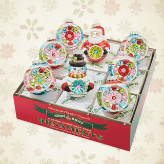 Pre Order Festive Fete Set of 8 Figures and Reflector Rounds