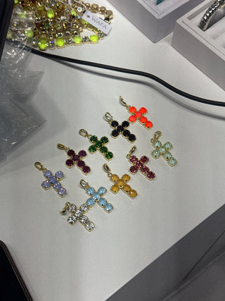 Pre order Small bling cross charm