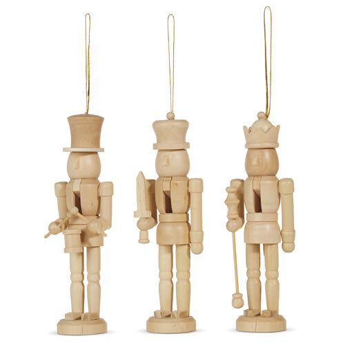 5.5" Nutcracker Ornament, Style + Color Options