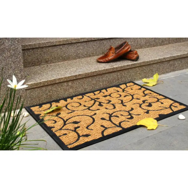 Rubber Coir Vines Doormat