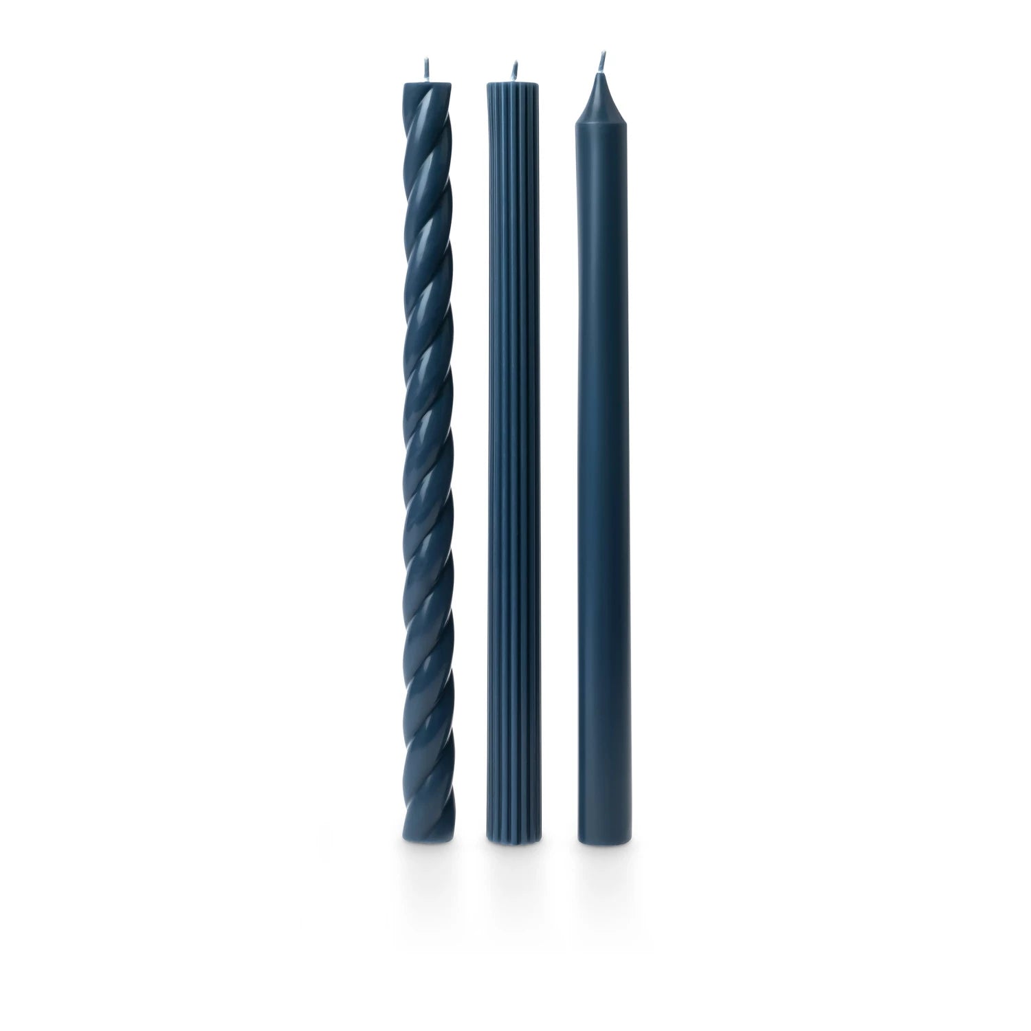 Assorted Candle Tapers 3-Pack (Unscented), 4 Color Options