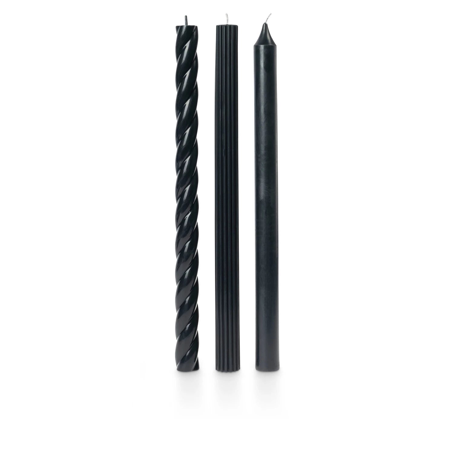 Assorted Candle Tapers 3-Pack (Unscented), 4 Color Options