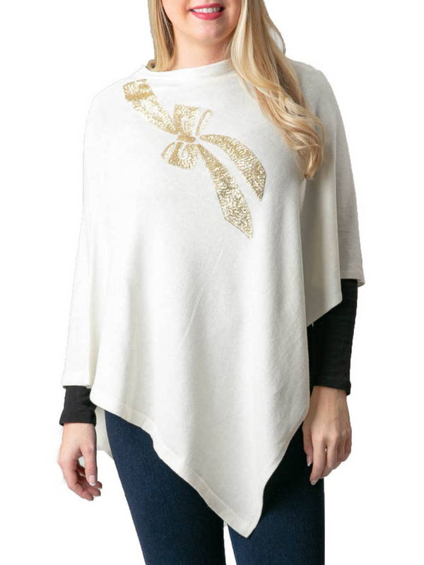 Holiday & Winter Cotton Poncho Asst Styles