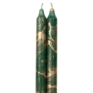 12" Decorative Taper Candles 2pk, 3 Color Options