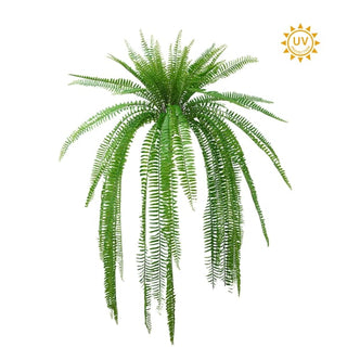 51"  Boston Fern Bush UV Protected