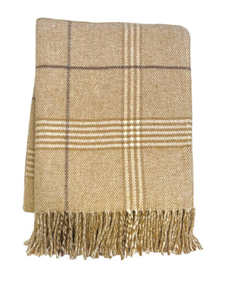 Pre Order Windowpane Plaid Throw