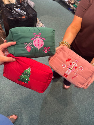 Pre order Puffer cosmetic pouch (mid Sept)