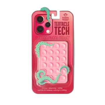 Modern Monkey Tentacle Tech Suction Phone Mount, Color Options