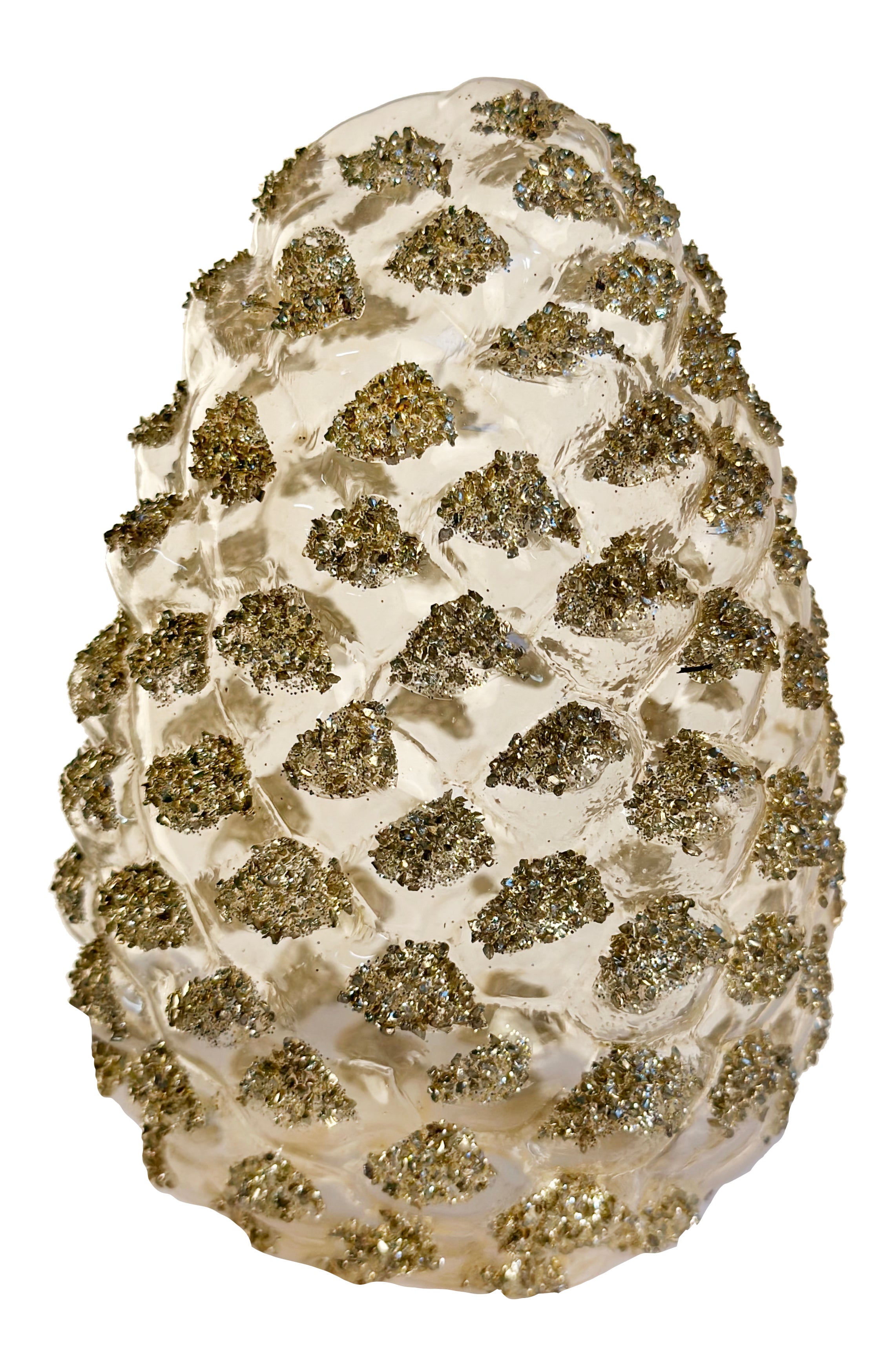 Glass Table Pinecone, Size Options