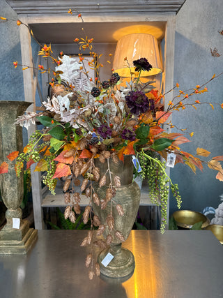 Fall Raspberry Faux Stem Bundle