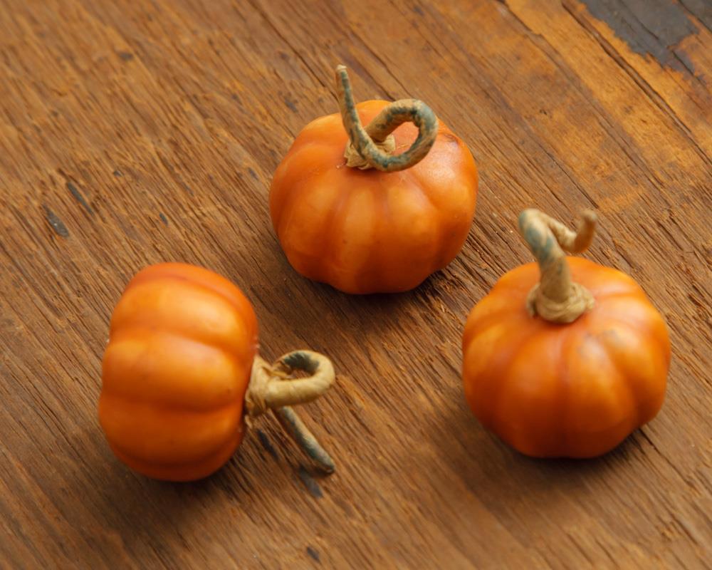 Mini Orange Pumpkins Bag