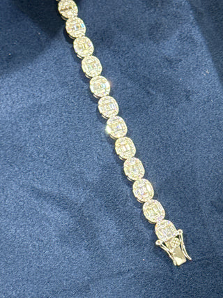 Pre order oval baguette bracelet