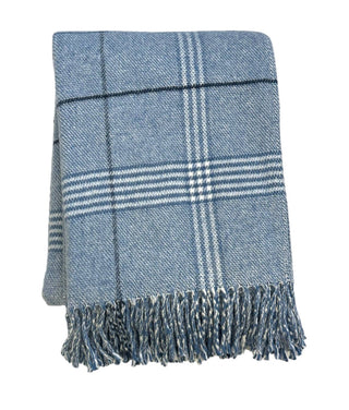 Pre Order Windowpane Plaid Throw