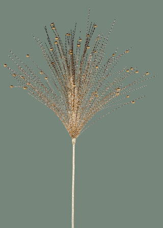 40" Twist Wire/Glitter Ball Spray