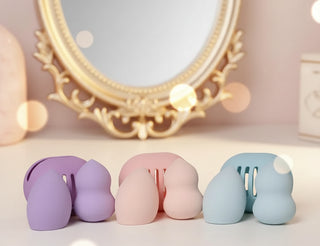 Pre Order Blender Makeup Sponges with Case, 3 Color Options
