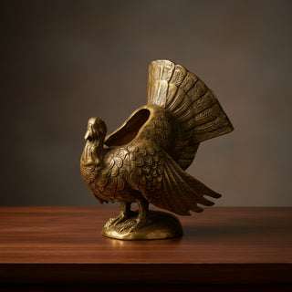 Autumn Turkey Vase