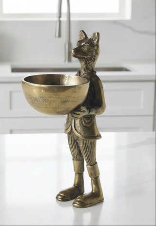 Antique Gold Animal Dish Stand, Style Options