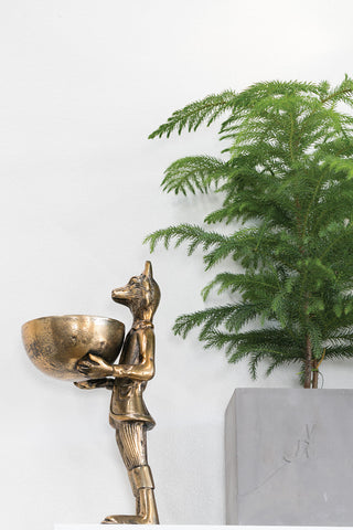 Antique Gold Animal Dish Stand, Style Options
