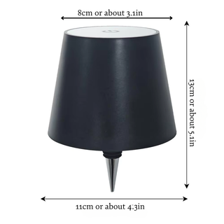 Wireless Bottle Lamp, 3 Color Options