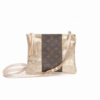 Pre Order Caroline Crossbody Upcycled LV & GG , 7 Style Options