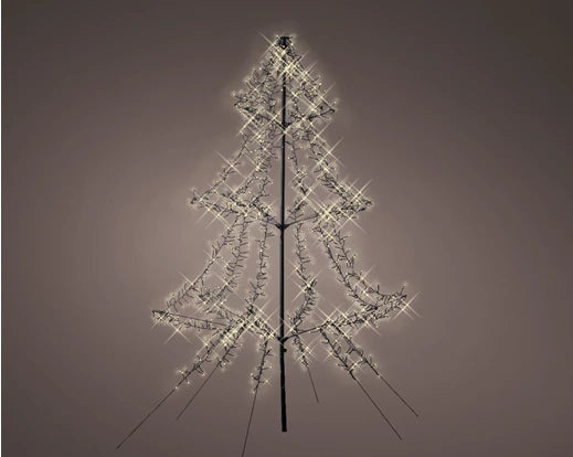 Outdoor LED Tree 3D Silhouette