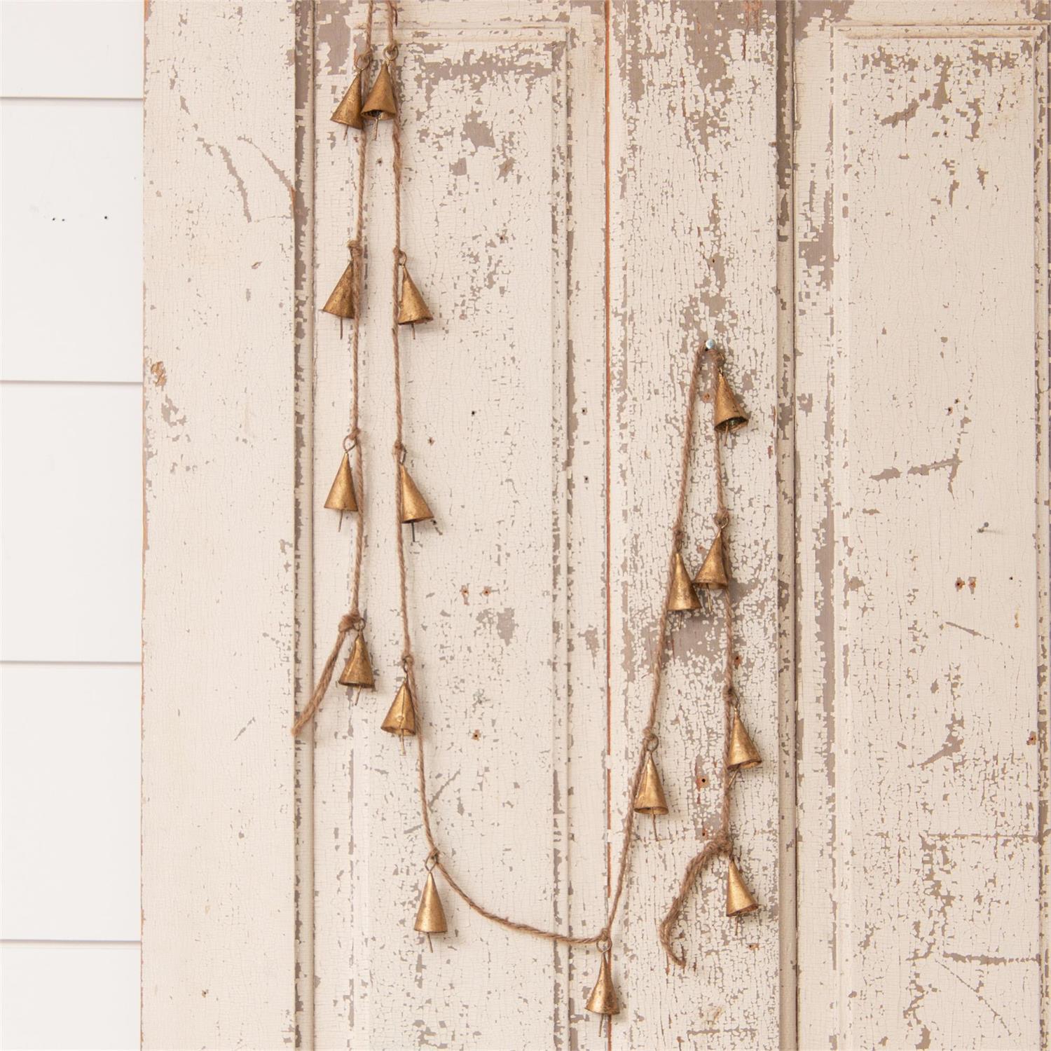 Gold Tone Mini Bell Garland