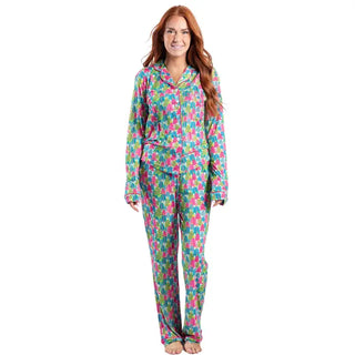 Pre Order Tree-Mendous Cheer Bamboo PJ Set, 4 Size Options