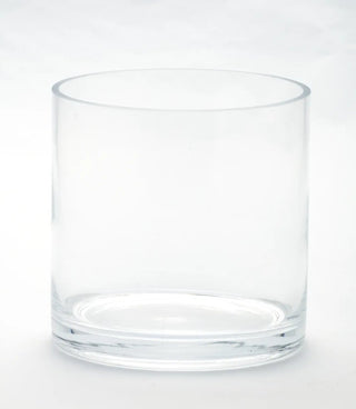 Clear Glass Cylinder Vase