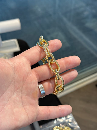 Pre order gold David bracelet