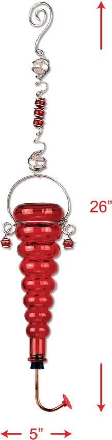 Hanging Hummingbird Feeder, 2 Style Options