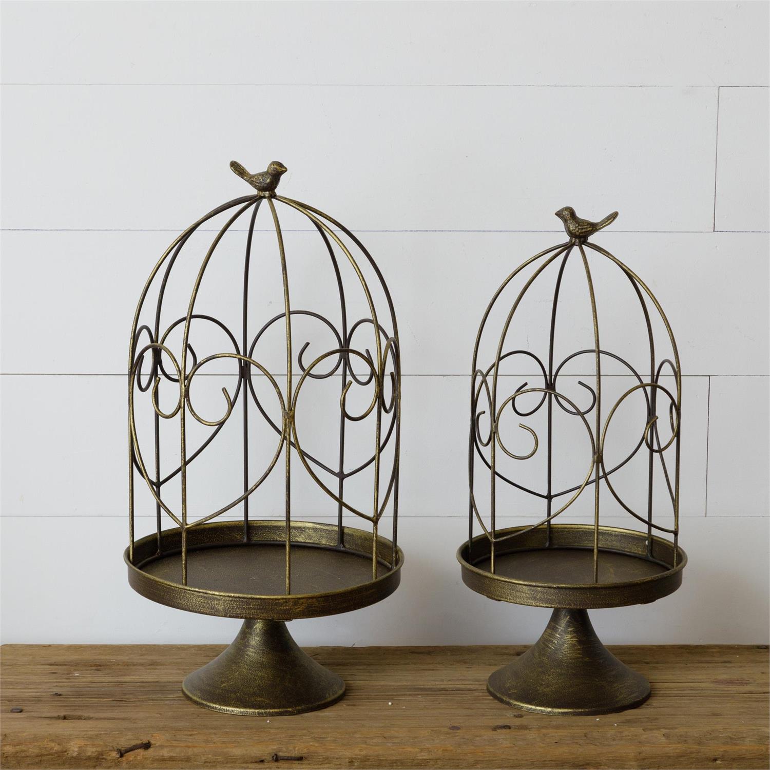 Brass Bird Cage, Size Options