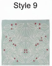 Recycled Microfiber Holiday Tea Towel, 6 Style Options