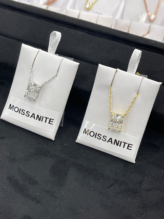 Pre order Radiant cut 3ct pendant necklace