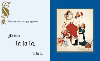 Deck the Halls by Norman Rockwell