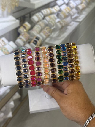 Pre order rectangle bling bracelet
